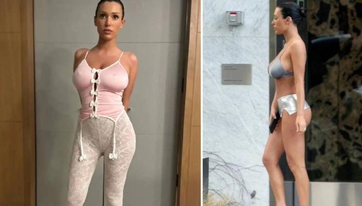 Бианка Ченсори - ПАК СИ ЗАБРАВИ ДРЕХИТЕ: Бианка Ченсори кара ролери по прозрачен сутиен! (СНИМКИ 18+)