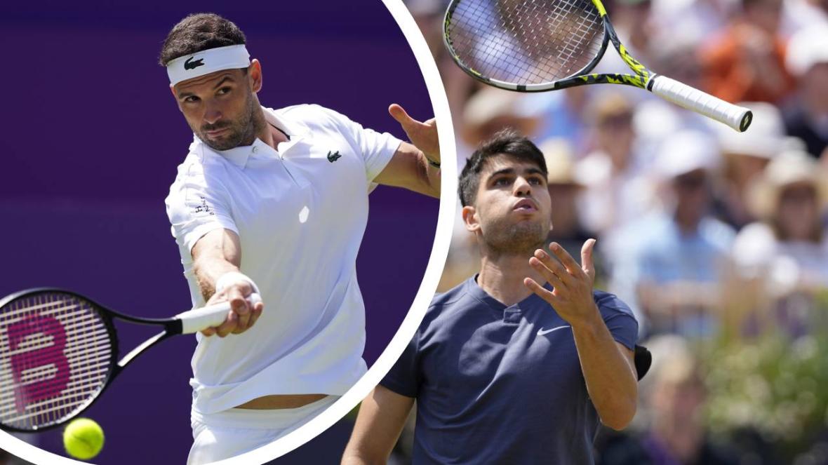 Григор Димитров Карлос Алкарас Куинс