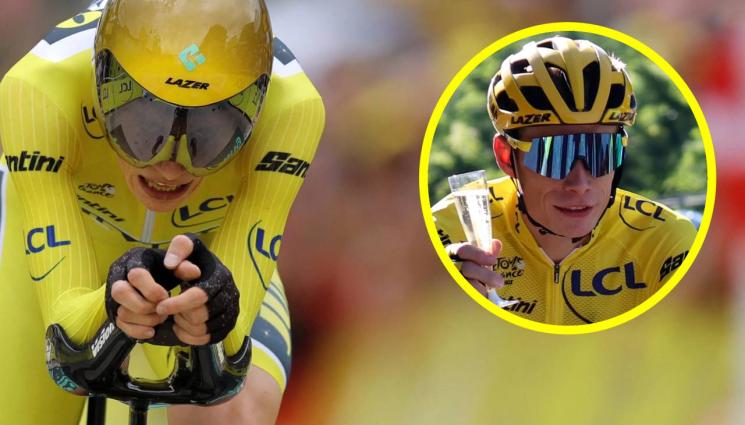 Йонас Вингегор Тур дьо Франс - Вингегор ги скъса в алпинизма на педали