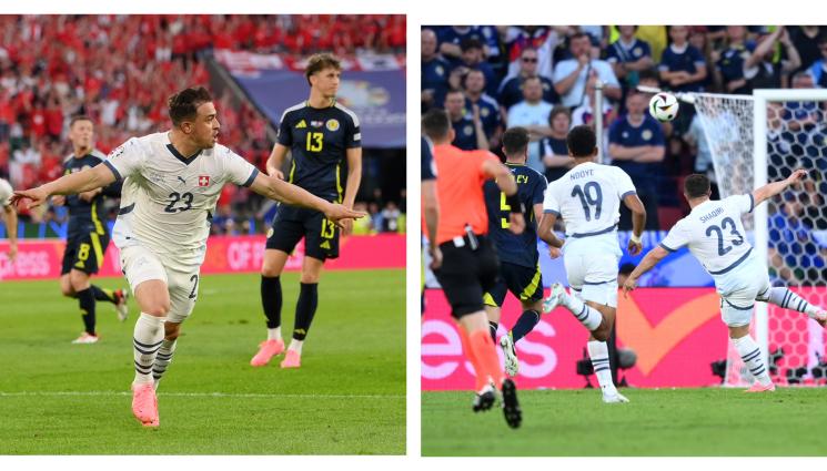 Джердан Шакири - Халф на Швейцария с уникално постижение