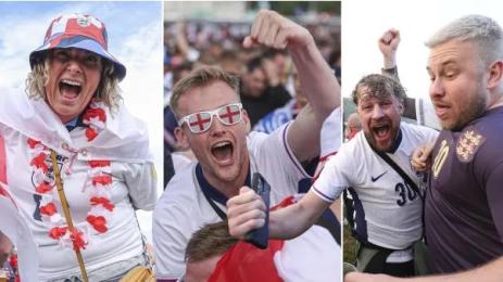 Eвро 2024 фенове Англия