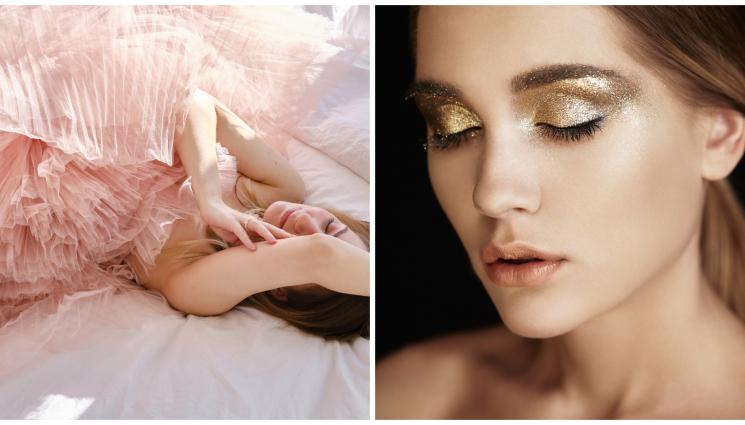 мода - Златен грим през топлите дни и рокли с дантела в нежни нюанси