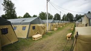 Военен лагер на беларуската армия