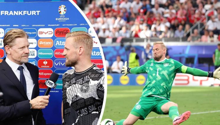 Капер Шмайхел Петер Шмайхел - Шмайхел взе интервю от сина си