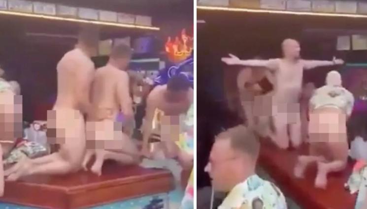 британци - Познайте откъде са тези чисто голи мъже?