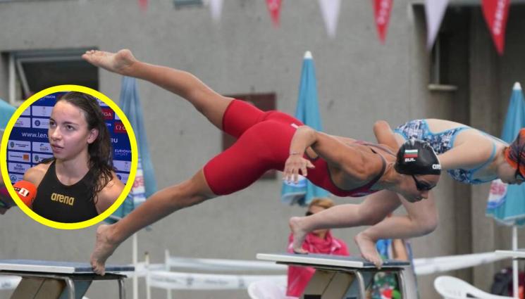 Плуване Тея Николова - Плувците завършиха европейското с пето място на Тея Николова