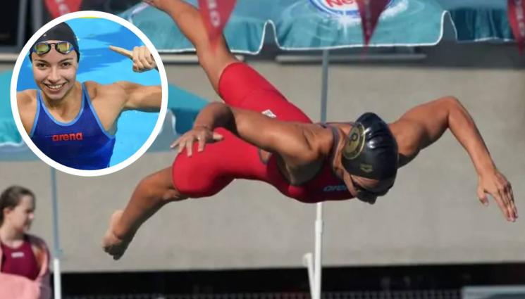 Плуване Тея Николова - Уникална Тея Николова направи 2 в 1 на европейското по плуване! Тийнварненката на финал на 50 метра бруст с национален дубъл в рамките на деня