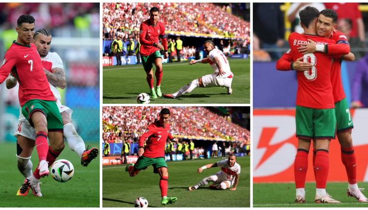 Кристиано Роналдо Евро 2024 - Нов рекорд на CR7 и Португалия е в елиминациите