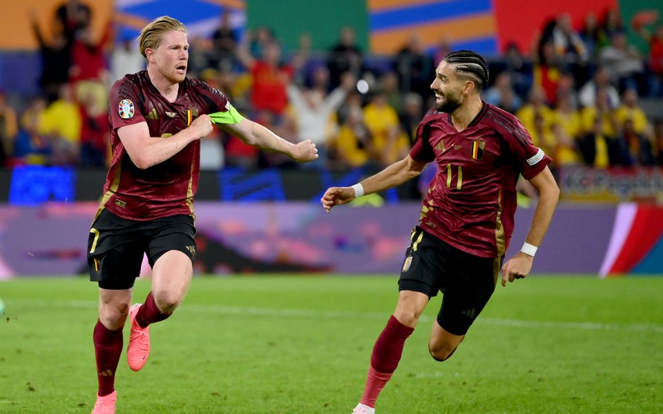 Белгия постигна първа победа на UEFA EURO 2024, след като