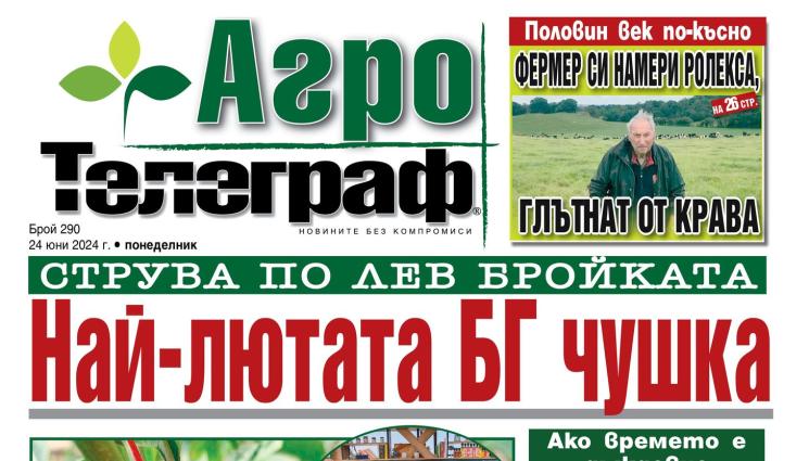 Агротелеграф - Ето какво ще откриете в новия брой на приложението 