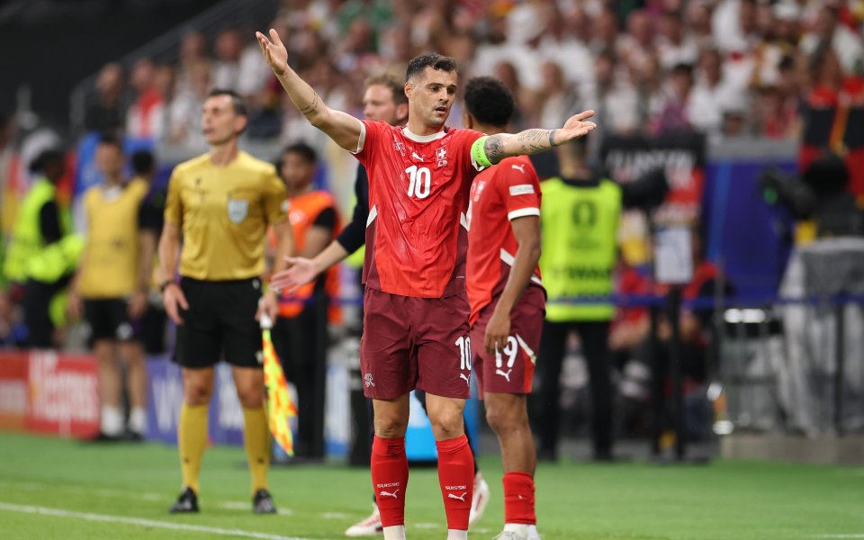 Капитанът на Швейцария – Гранит Джака, спечели приза за Играч