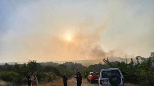 Локализирани са пожарите в Сакар планина Голямото огнище между харманлийските