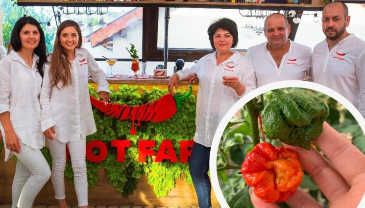 Семейство Родинови - Агро Телеграф: Най-лютата БГ чушка се яде месец