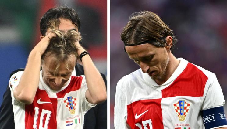 Лука Модрич - Модрич: Много ми е тежко, футболът е жесток спорт