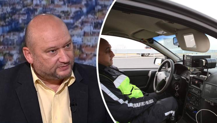 полиция - Председателят на Българското обединение на шофьорите Христо Радков пред