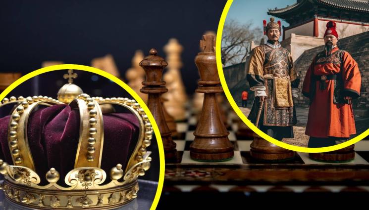 крал и император - В 21 ВЕК КАТО В ПРИКАЗКИТЕ: Срещнаха се крал и император! (ВИДЕО)