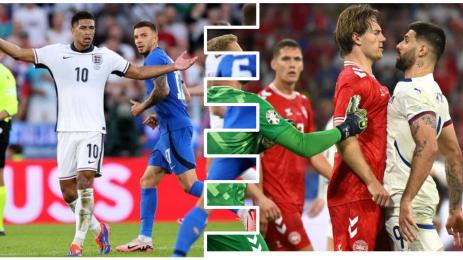 Англия Дания Словения Евро 2024