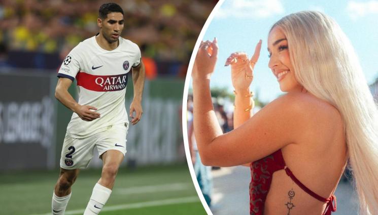 Ашраф Хакими Лола Индиго - Хакими люби певица на яхта