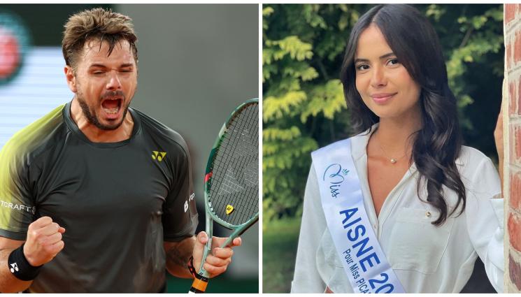 Стан Вавринка - Вавринка се перчи с френска миска. Сара спечели корона пред погледа на тенисиста