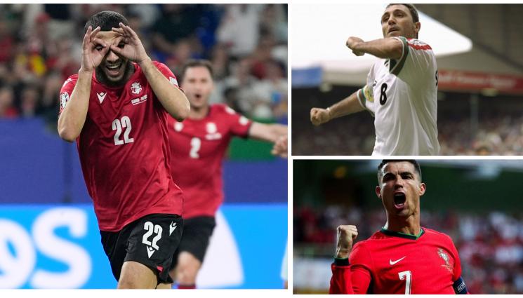 Жорж Микаутадзе Стоичков - Героят на Грузия изравни постижение на Стоичков и Роналдо