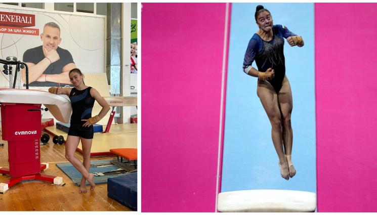 Спортна гимнастика Валентина Георгиева - Наша европейска вицешампионка със суперстратегия за прескока на олимпиадата