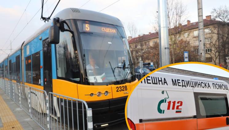 трамвай линейка - УЖАС В СТОЛИЦАТА: Трамвай блъсна пенсионерка!