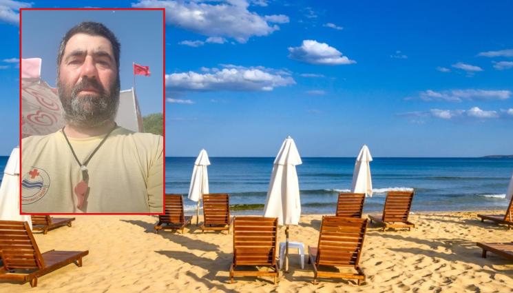 спасител - Петър Русев от Бургас пред