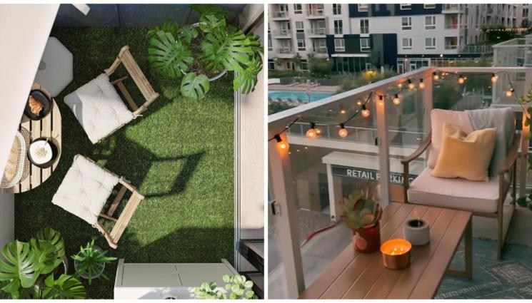 Ф - СЛЪНЧЕВО НАСТРОЕНИЕ НА ТЕРАСАТА: Сложете изкуствена трева