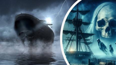 кораби призраци черепи