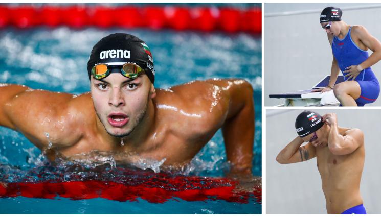 плуване - Мицин с безпроблемна титла в коронната си дисциплина, Левтеров и Петкова със загуби на държавното