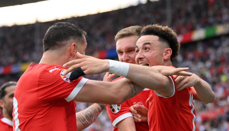 Швейцария Италия - Шампионът е аут, Швейцария е на 1/4-финал!