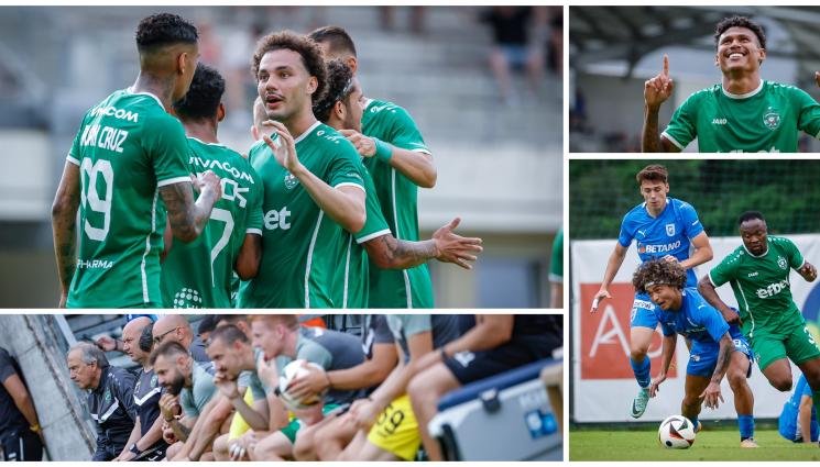 Лудогорец - Лудогорец разби Университатя в последната си контрола на австрийска земя