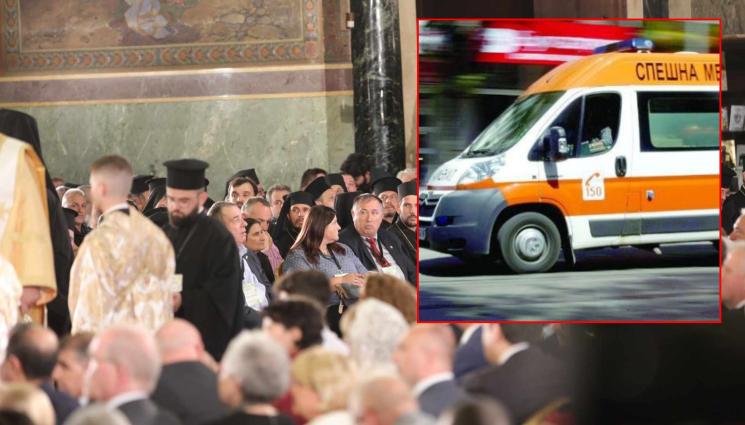 линейка - Инцидент по време на интронизацията на новия Патриарх!