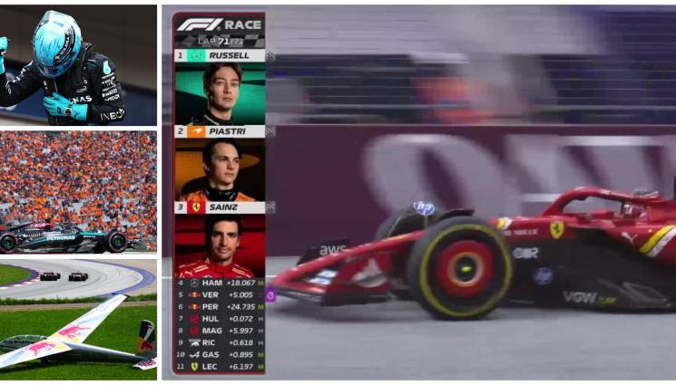 Формула 1 Гран При на Австрия - Английска драма реши Гран При на Австрия. Ред Бул и Макларън се блъскат, печели Мерцедес