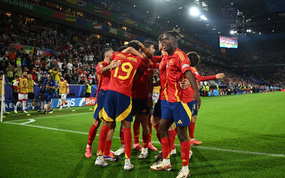 Испания и Грузия играят при резултат 3:1 в мач от 1/8-финалите