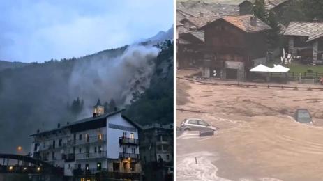 наводнение Италия