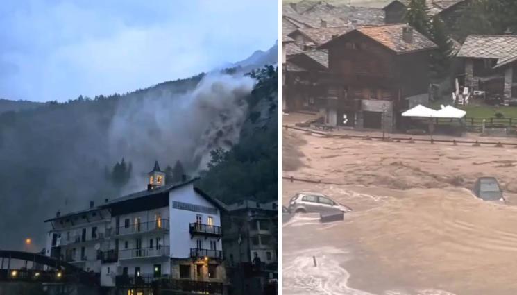 наводнение Италия - Брутални кадри от опустошителното наводнение в Италия (ВИДЕО)