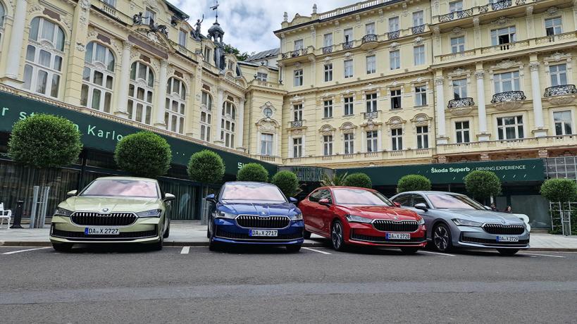 Skoda Superb тест драйв