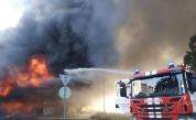 Пожар избухна в търговски магазин в Разград