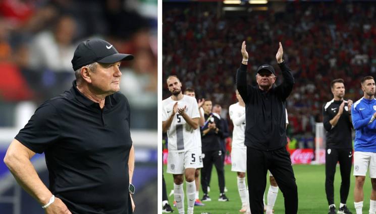 Матияж Кек - Треньорът на Словения бесен от въпрос дали са тренирали дузпи