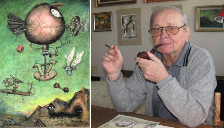 Генчо Симеонов - Генчо Симеонов нарисувал най-хубавите си картини след 60 г.