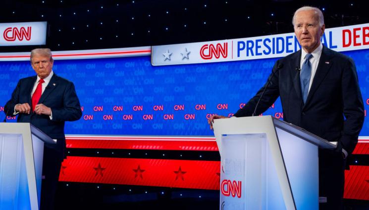 Доналд Тръмп Джо Байдън - ОПРАВДА СЕ: Байдън отдаде неуспешните си дебати с Тръмп на умората от посещенията в чужбина