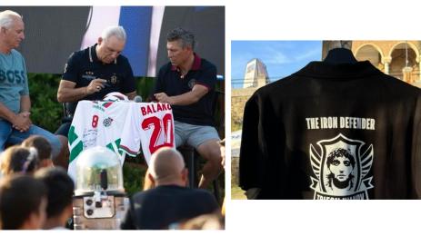 Стоичков Балъков паметник на Туньо