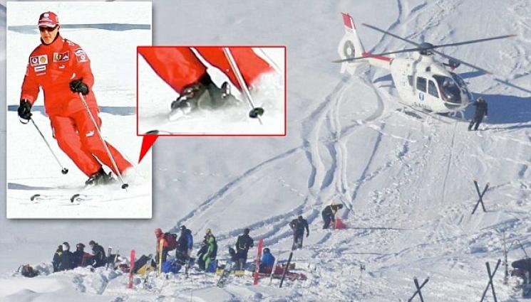 Михаел Шумахер инцидент - Баща и син са изнудвачите на семейството на Шумахер. Искали милиони, за да не извадят снимки след инцидента