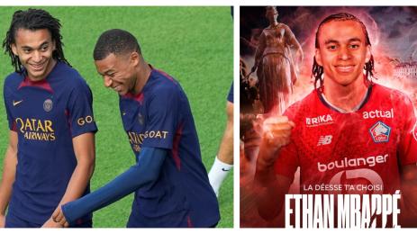 Килиан Мбапе Итън Мбапе