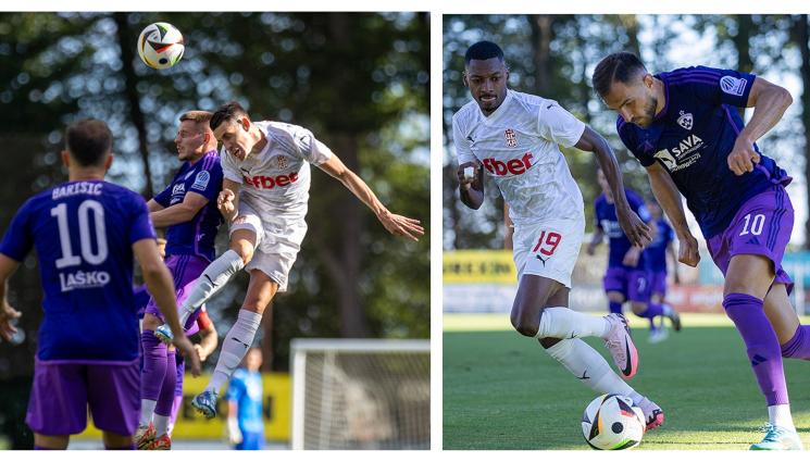 ЦСКА 1948 Марибор - ЦСКА 1948 падна от съперника на Ботев Пловдив в Лига Европа, продаденият на Коняспор Педриньо гледа от пейката