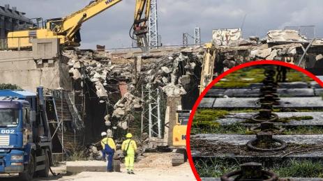 бетонен мост Пловдив гробове