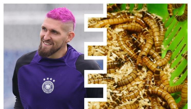 Андрих - ШОКИРАЩО: Титуляр на Бундестима лапа брашнени червеи