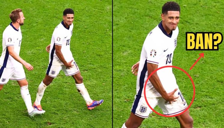 Англия Джуд Белнгам Евро 2024 - УЕФА хвана Белингам за топките! Звездата на Англия на мониторинг, отнесе 1 мач условно