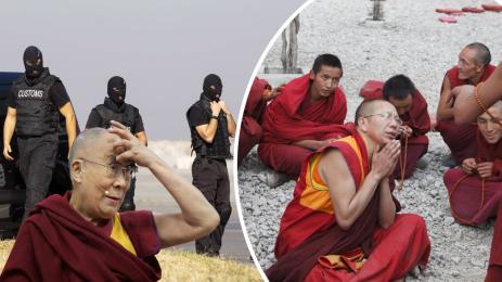 тибетски монаси далай лама